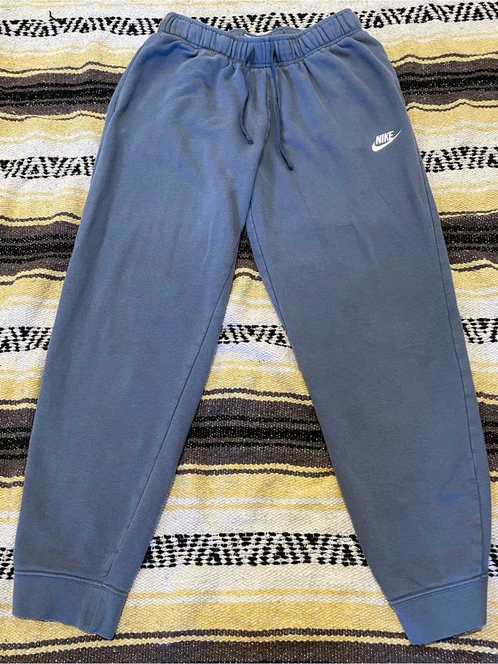 Nike Men's Classic Fleece Jogger Pants - Slate Blue / Grey - Size M
